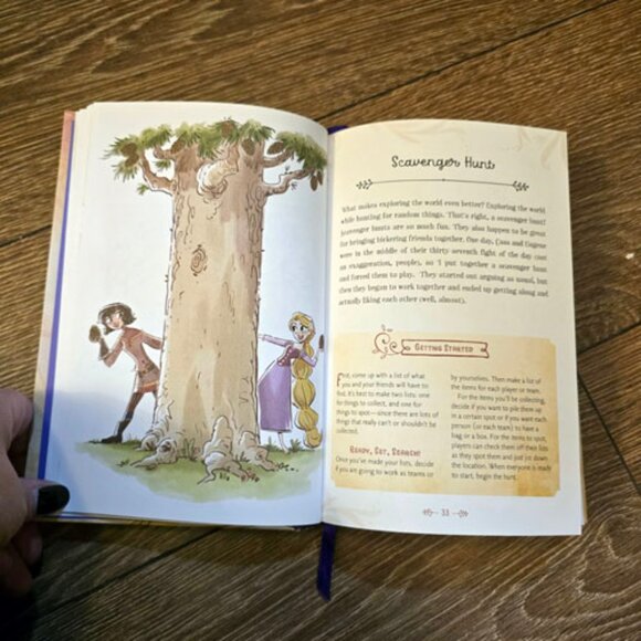 Rapunzel’s Guide to All Things Brave, Creative, & Fun Disney Activity Book Hair - Picture 6 of 16